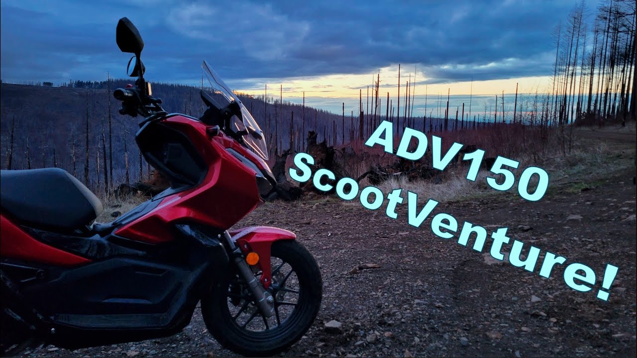Honda ADV150 Sunset ScootVenture - YouTube