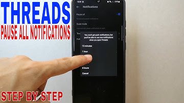 ✅  How To Pause All Notifications On Threads 🔴
