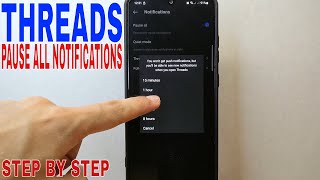 ✅  How To Pause All Notifications On Threads 🔴