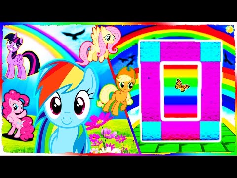 Minecraft MLP - How to Make a Portal to MY LITTLE PONY!