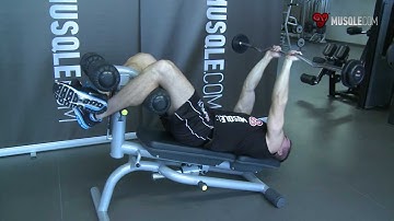 Decline EZ-Bar Triceps Extension