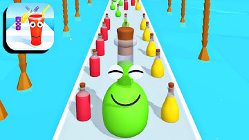 Juice Run 🍹🥤🧃 All Levels 101-102 Gameplay (iOS,Android)