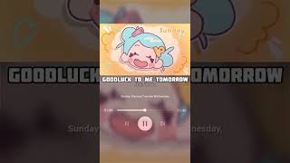 Goodluck to me tomorrow - Akari Nanawo Full Song AMV