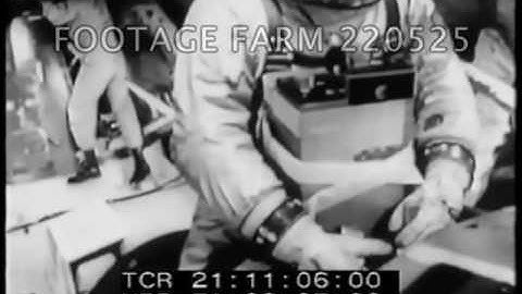 Gemini II - Flight, Landing & Space Walk - 220525-05 | Footage Farm