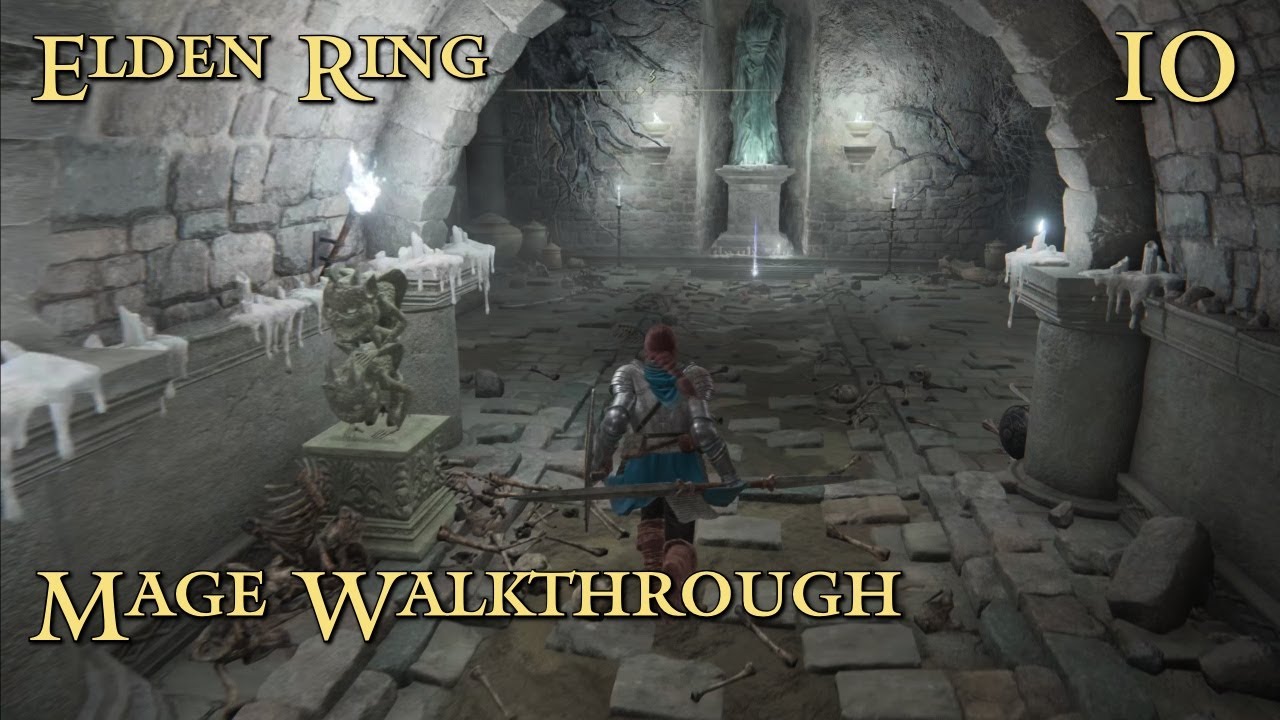 Прохождение игры Elden Ring за мага — Эпизод 10 | Tombsward (2026, Для начинающих, 100% платина)