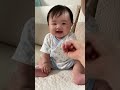 赤ちゃん握手会ループ🤝/Baby Practicing Shaking Hands #Shorts
