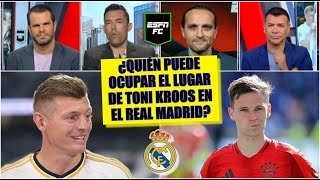 REAL MADRID tiene la dura tarea de buscar reemplazo a TONI KROOS ¿Joshua Kimmich el ideal? | ESPN FC