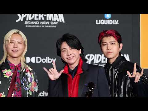 Japanese band Mrs. Green Apple -- premiere of 'Spider-Man: Brand New Day'
