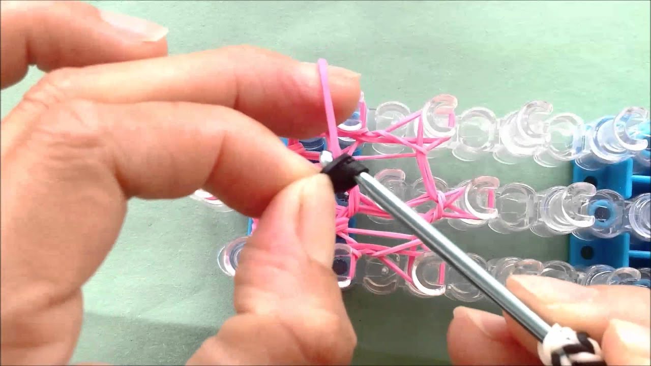 Rainbow Loom Charms 3D Bowling Ball with loom bands How to Make