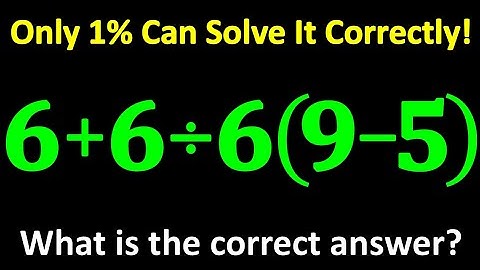 99% van de mensen beantwoordt deze lastige wiskundevraag verkeerd! Ben jij slimmer? 🧠😎