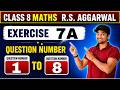RS Aggarwal Class 8 Maths Exercise 7A | Chapter 7 Operations on algebraic expressions | Zilajeet sir