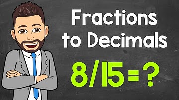 Converting a Fraction to a Decimal | Practice Problems Included | Math with Mr. J