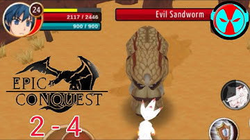 Epic Conquest | Gameplay Walkthrough | Level 2-4 | With Cutscene