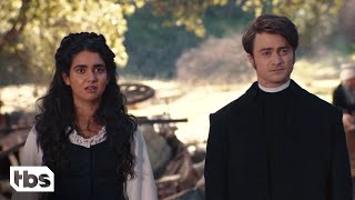 Miracle Workers: Oregon Trail | Prudence and Ezekiel's Talk (Episode 5 Clip) | TBS