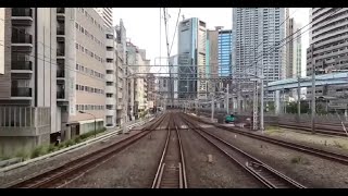 【前面展望】山手線内回り　一周　構内出区　Yamanote Line JR East CAB VIEW