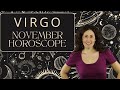 VIRGO - November Horoscope: Family Conflict/Professional Disappointment