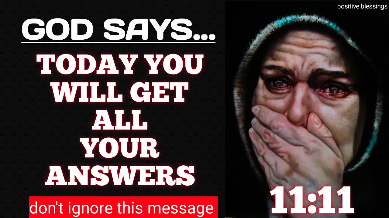 God's Plan for Your Life...? god Jesus message for me today || god ...