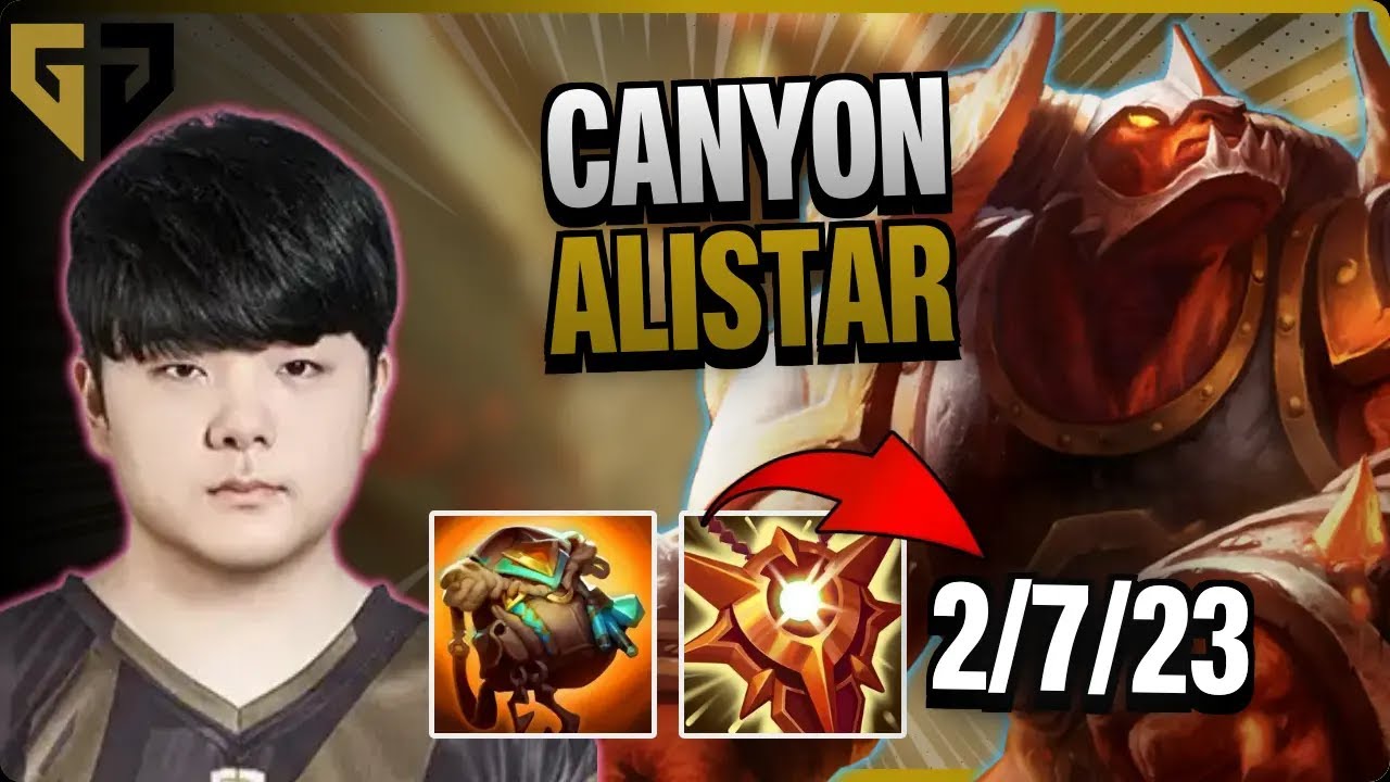 GEN Canyon UTILITY Alistar vs Pantheon | 15.10