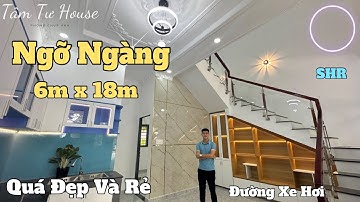 Tâm Tư Ngỡ Ngàng chủ bán nhà giá rẻ 6m x 18m sổ hồng riêng đường đinh đức thiện