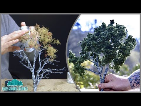 Realistic Miniature Model Silver Birch Tree