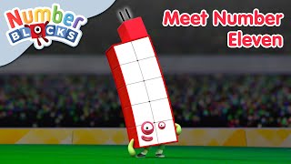 numberblocks all about number eleven meet the numbers learn to count