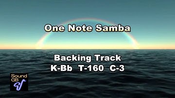 One Note Samba - Backing Track ( in Bb = Ts , Tp )
