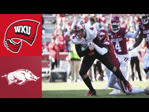 Western Kentucky vs Arkansas 2019 CFB Highlights