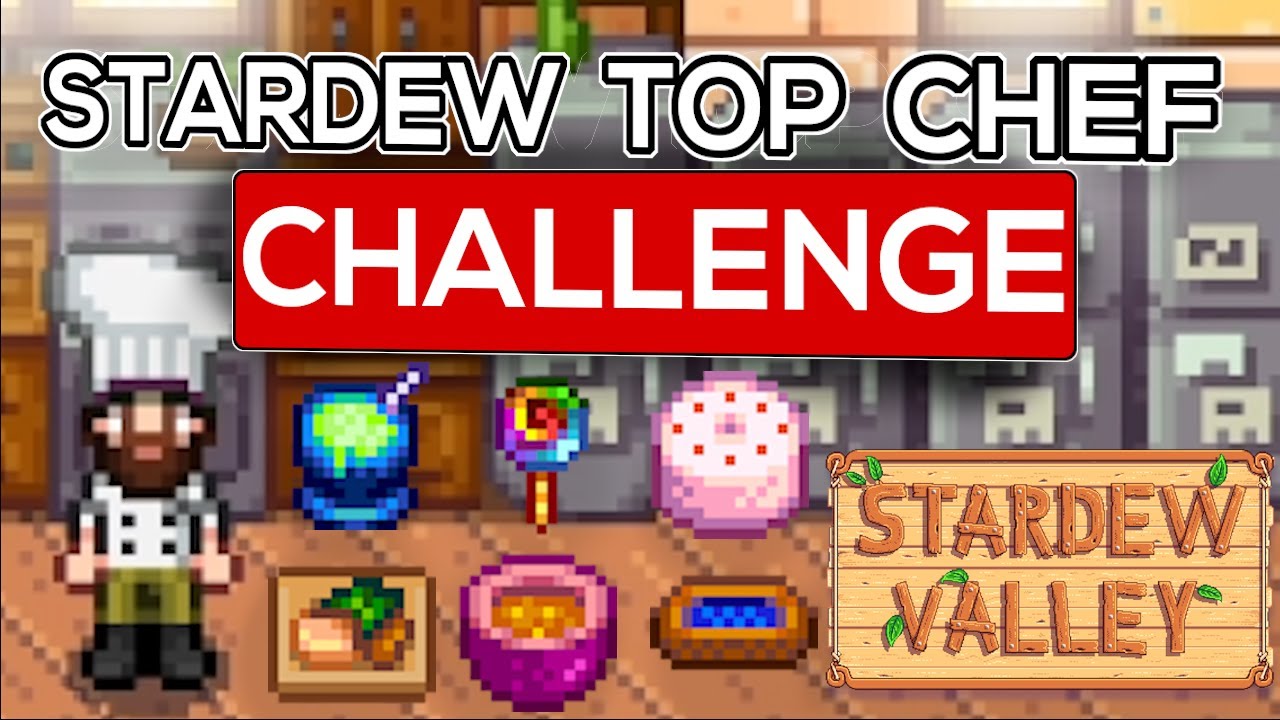 How much is Cooking for an ENTIRE YEAR Worth? Stardew Valley Top Chef Challenge - YouTube