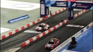 WRC 2022 Acropolis Rally K. Rovampera Vs O.Tanak S.S.S Olympic Stadium