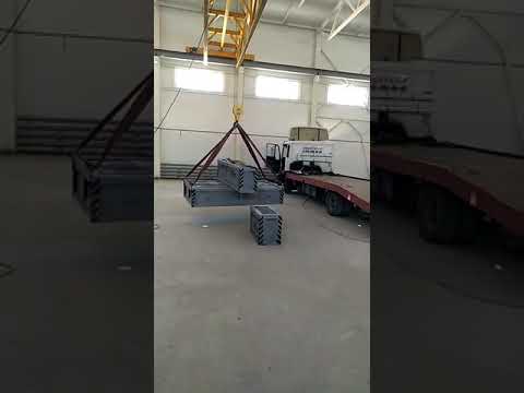 Испытания мостового однобалочного опорного крана