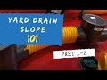 How to Install a French Drain With No Slope  | Yard Drains 101 [Part 1-2]