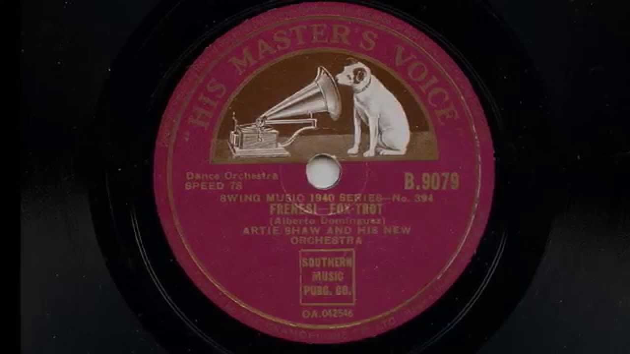 Artie Shaw And His Orchestra 'Frenesi' 1940 78 rpm