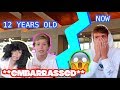 REACTING TO MY OLD VIDEOS