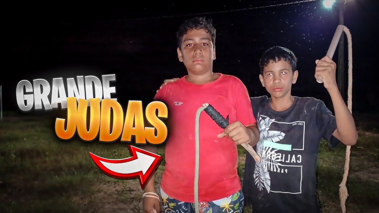 Fizemos um GRANDE JUDAS da Semana Santa!🤯 《2024》  - Nalyson e sua Turminha