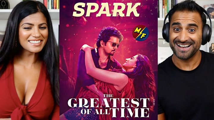 Spark (Lyrical Video) | The GOAT | Thalapathy Vijay | Venkat Prabhu |Yuvan Shankar Raja | REACTION!!