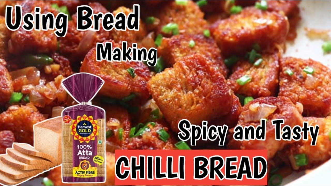 Using Bread making Healthy and Tasty Home made Spicy BREAD CHILLI🤤| Quick food | Home made food |