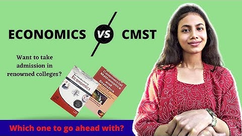 ECONOMICS  or CMST|11 and 12th COMMERCE stream |Choose wisely!