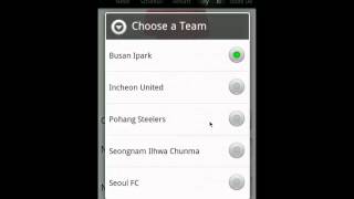 K-League Demo App screenshot 2