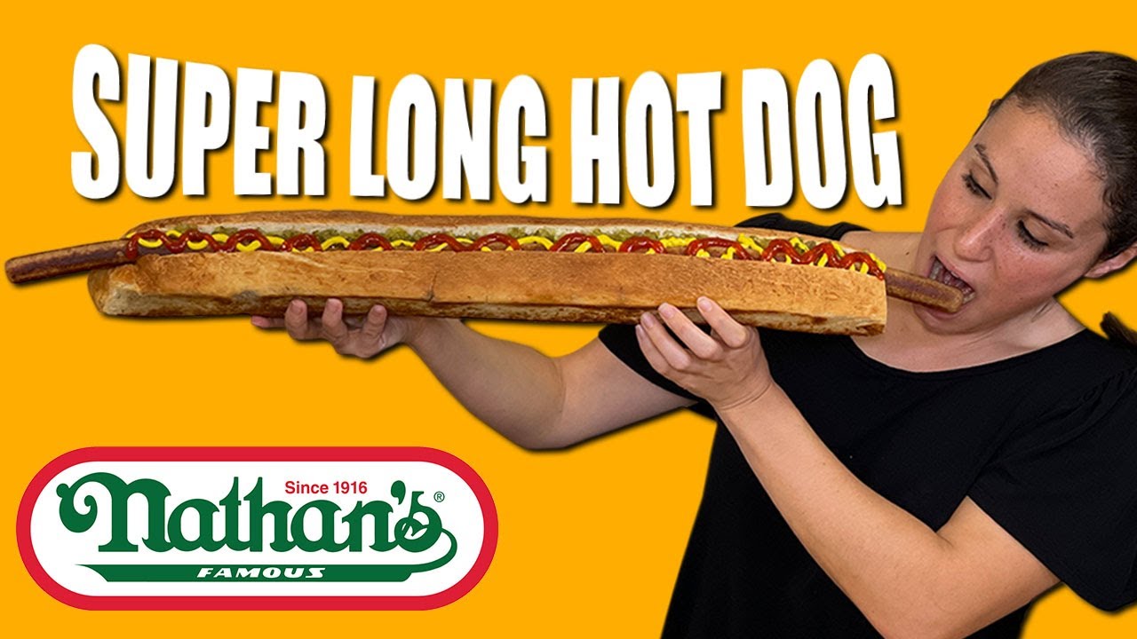 DIY 3 Foot Super Long HOT DOG 