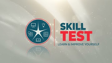 Computer Skill Test || Promo