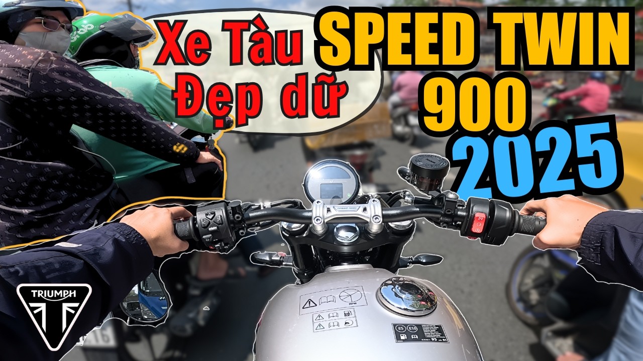 5 Điều NHẬN RA Khi Lái Speed Twin 900 2025 | Triumph SpeedTwin 900 2025 Review | Triumph 900