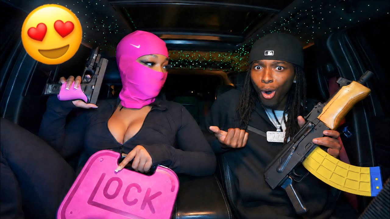 Let’s Slide On The OPPS WITH MY NEW MINI DRACO PRANK😳 *She Almost K!LLED ME*