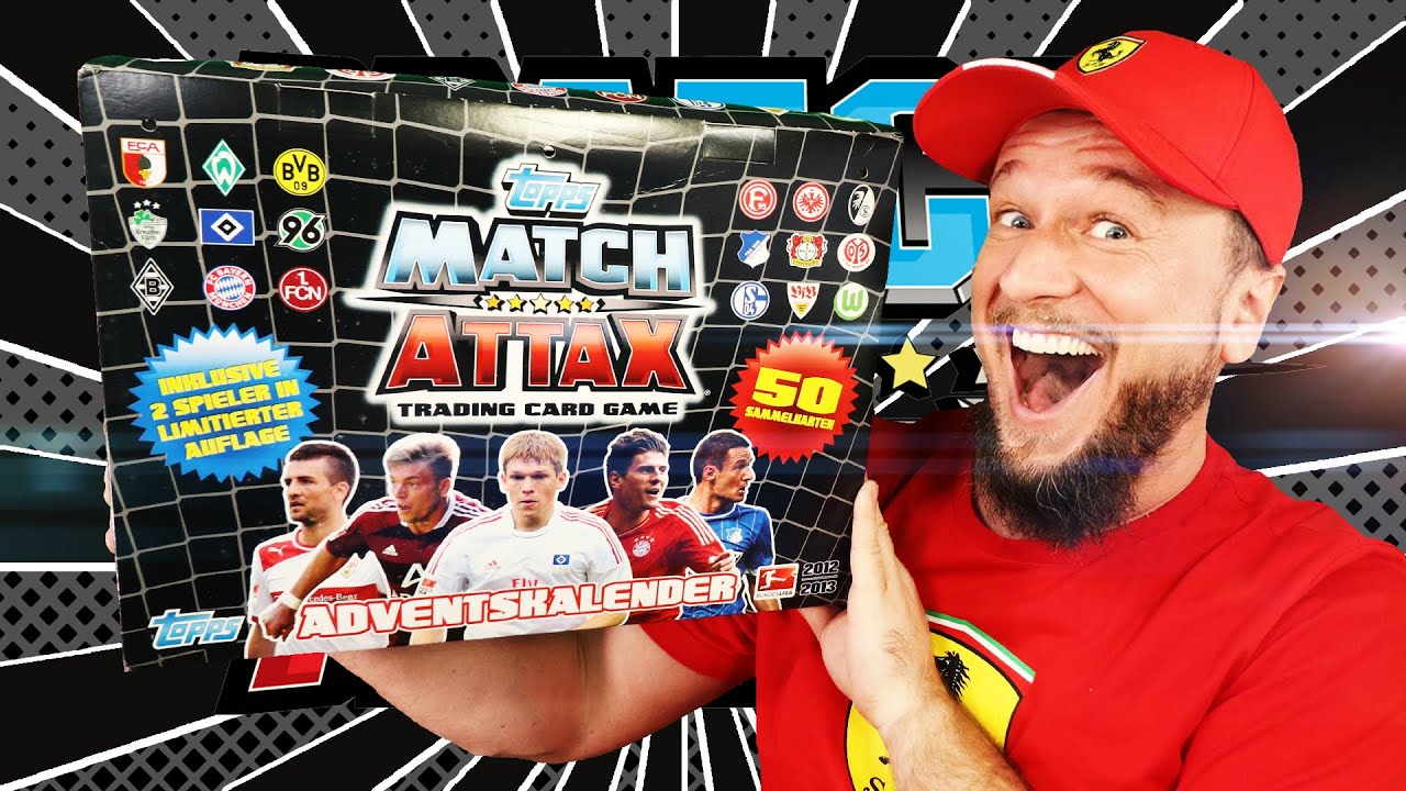 MATCH ATTAX ADVENTSKALENDER 2012/2013 | Unboxing