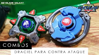 DRACIEL MS consegue lindos contra ataques! - Beyblade ベイブレード