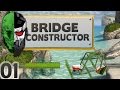 Bridge Constructor Bridge over troubled