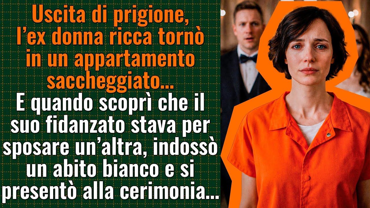 Uscita di prigione, l’ex ricca tornò in un appartamento saccheggiato e scoprì le nozze del fidanzato