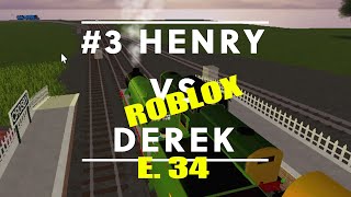 E. 34 Playing Thomas & Friends Races And Crashes On Roblox - Cbr3 Cool Beans Railway