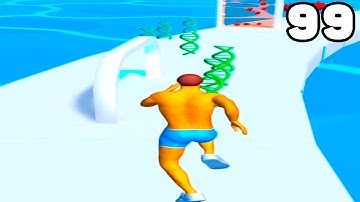DNA RUN 3D Gameplay All Levels Walkthrough  Android,ios Level 99