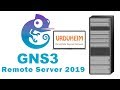 How to setup and install gns3 version 2112 with gns3 remote server v2112  2019