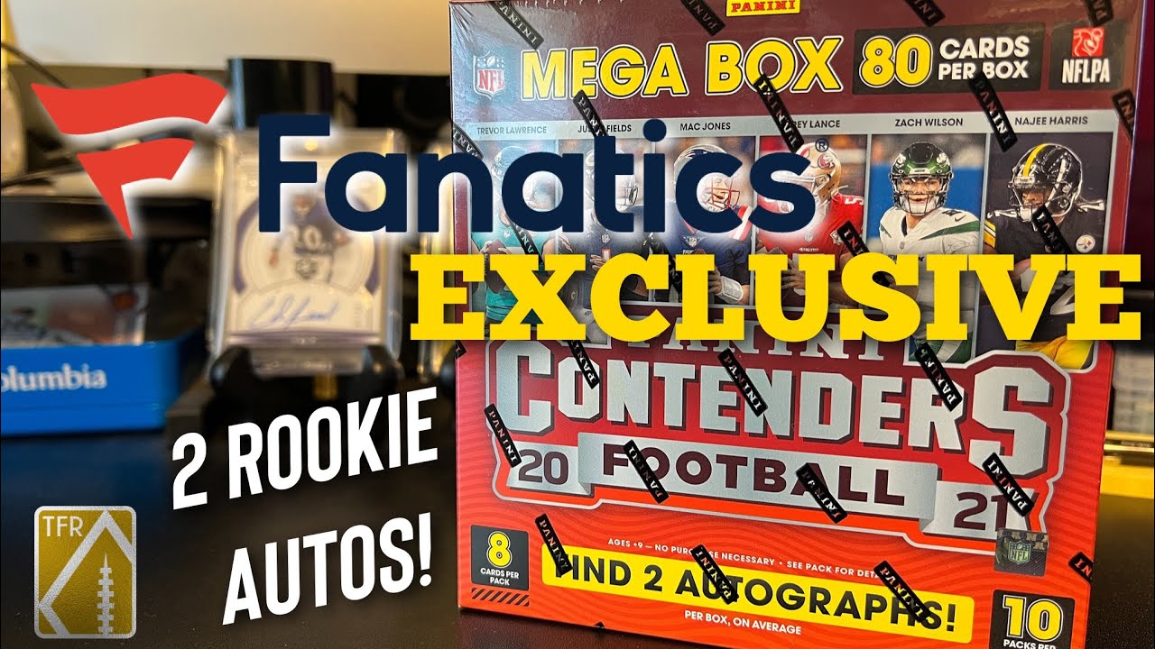 Opening a FANATICS EXCLUSIVE 2021 Contenders NFL Mega Box with 2 Autos ...